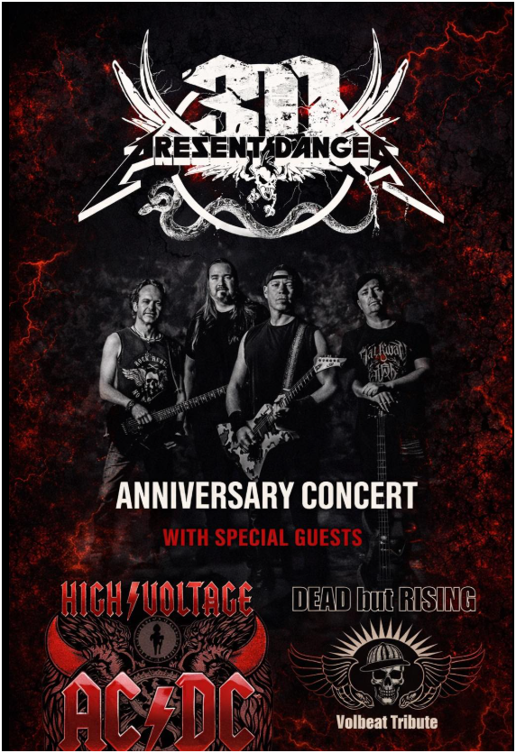 30 Mei viert Present Danger hun 30 jarig jubileum